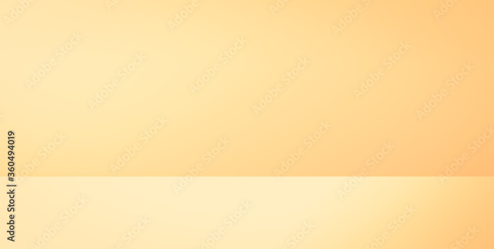 Yellow pastel color empty room with minimal style concept Yellow pastel color empty room with minimal style concept