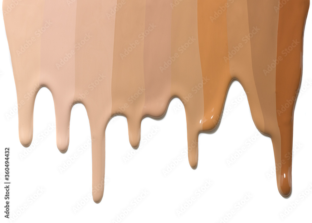 swatch make up foundation beauty