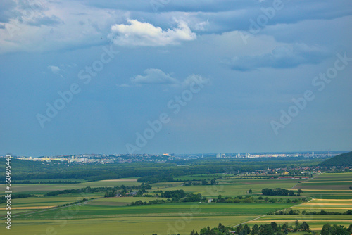 Photography Panoramabild Bratislava aus der Ferne