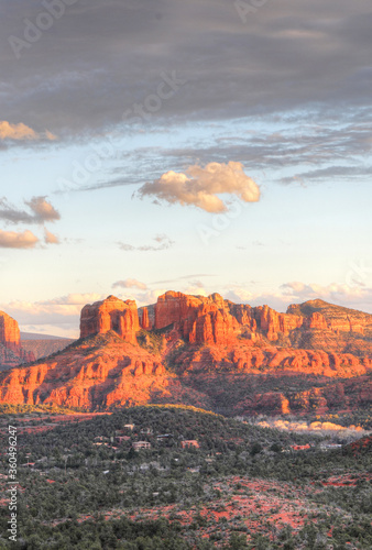 Vertical of Cathedral Rock in Sedona, Arizona, United States