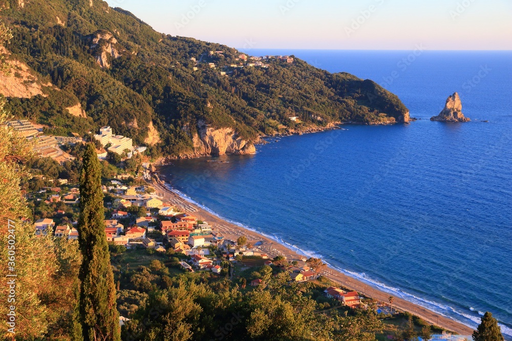 Obraz premium Greece vacation town