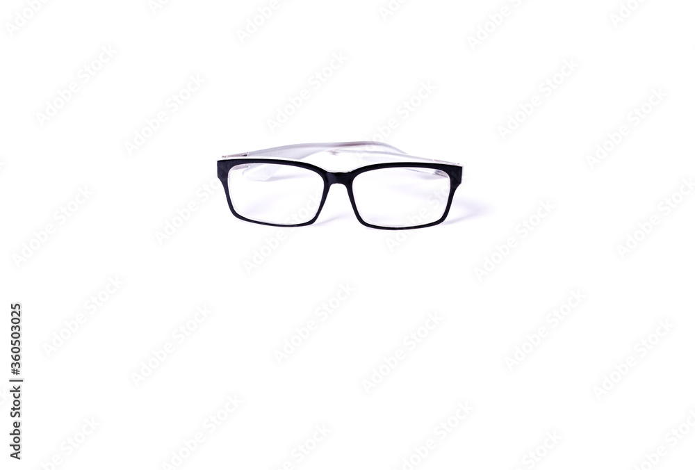 reading glasses on a white background reading glasses on a white background