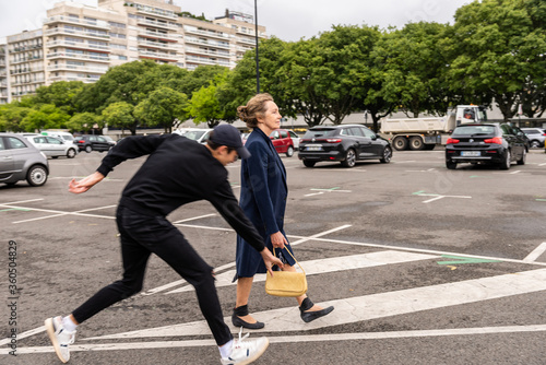 Fotografía agression vol