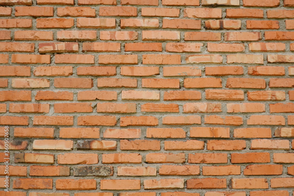 Close-up of red brown brick walls that look artistic Close-up of red brown brick walls that look artistic
