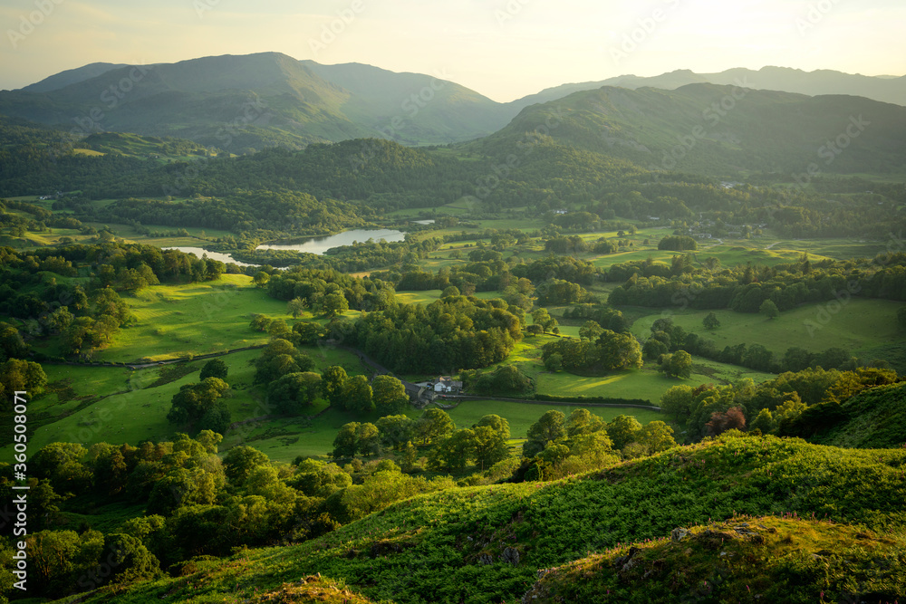 Elterwater from Loughrigg Fell