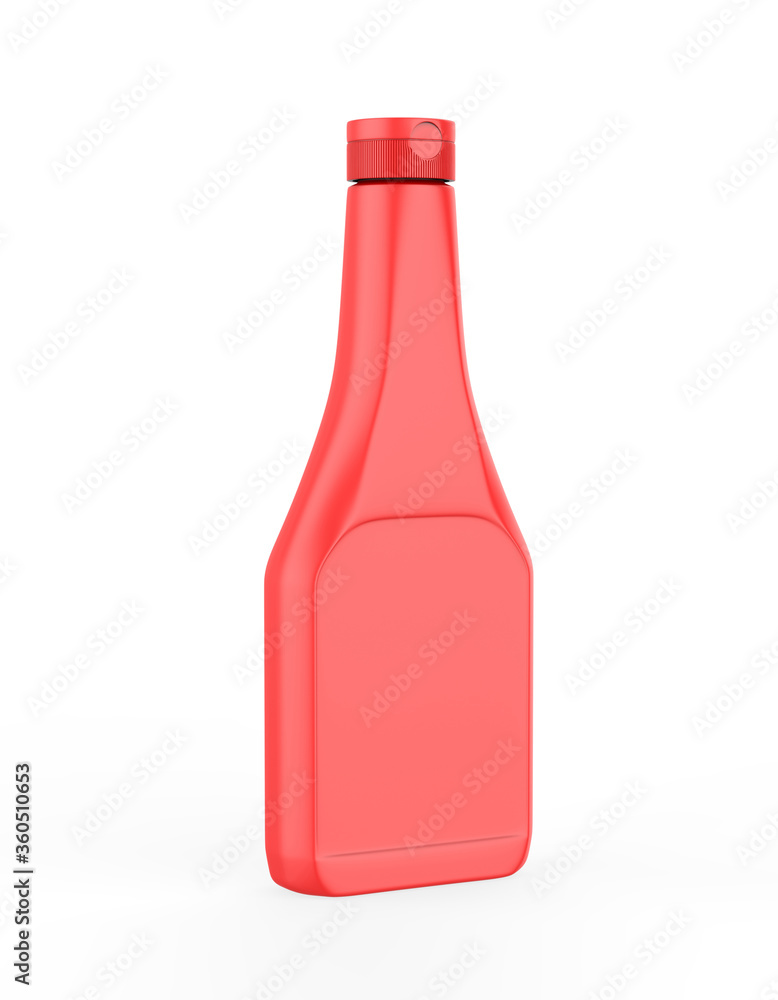 Blank Plastic Ketchup and Sauce Bottle For branding and mock up, 3d illustration. Blank Plastic Ketchup and Sauce Bottle For branding and mock up, 3d illustration.