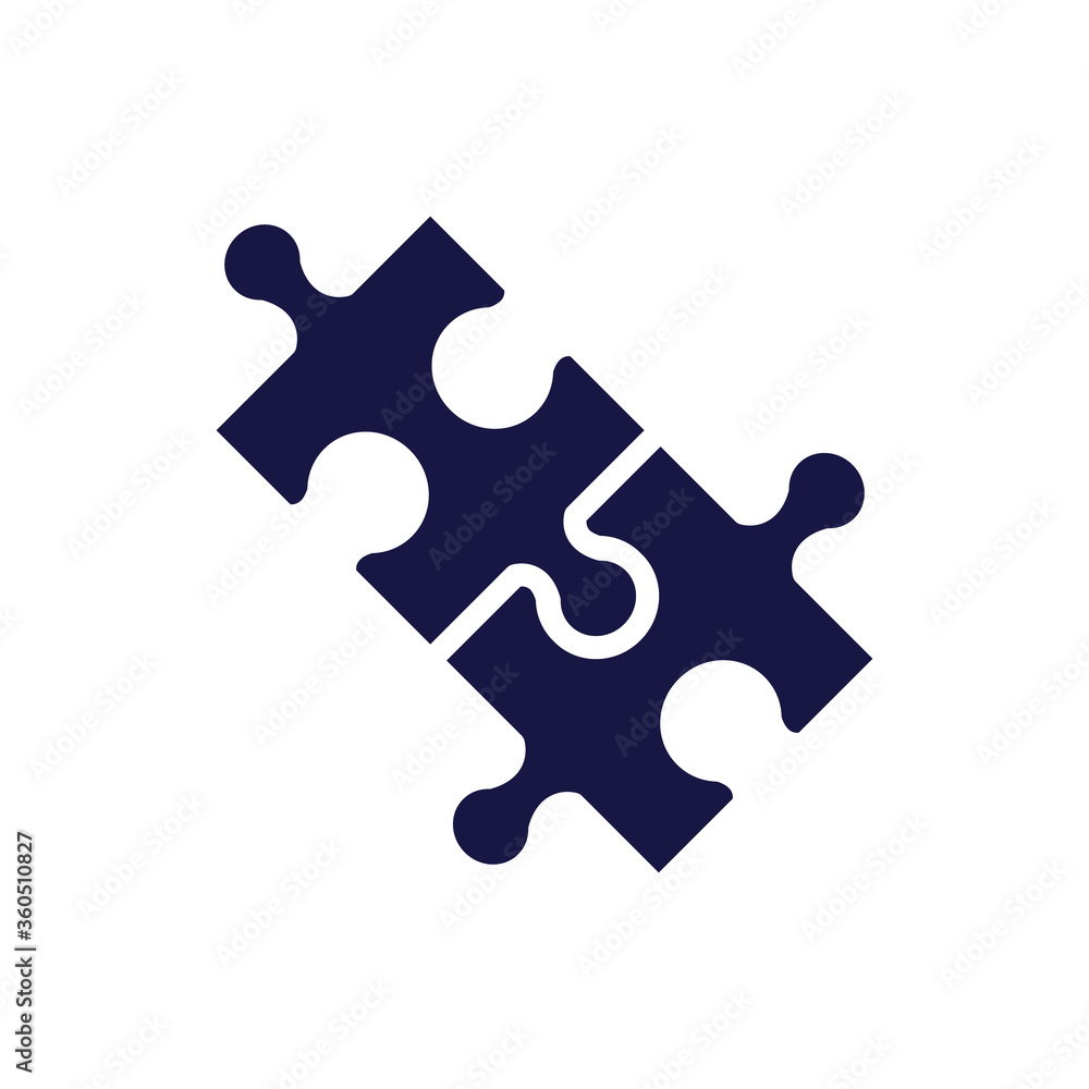 puzzle game pieces silhouette style puzzle game pieces silhouette style
