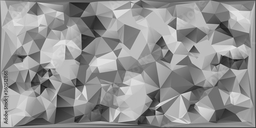 Abstract Vector Military Camouflage Background Made of Geometric Triangles Shapes.Polygonal style.