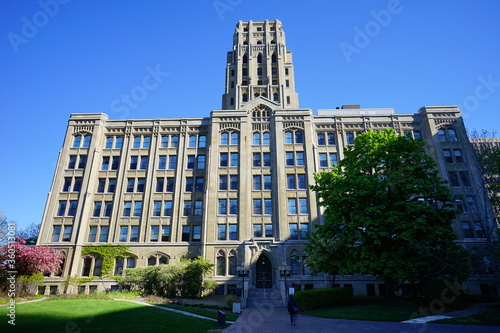 Fotografie University of Toronto Campus spring landscape