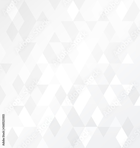 White and grey geometric abstract background.