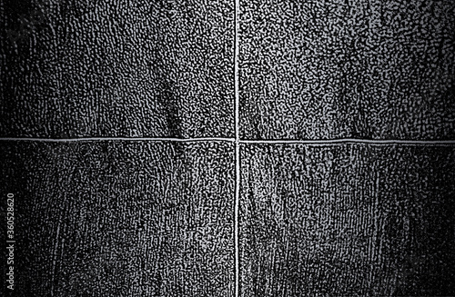 Distressed overlay texture of natural leather