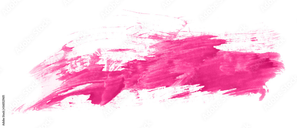 Abstract watercolor background hand-drawn on paper. Volumetric smoke elements. Pink color. For design, web, card, text, decoration, surfaces. Abstract watercolor background hand-drawn on paper. Volumetric smoke elements. Pink color. For design, web, card, text, decoration, surfaces.