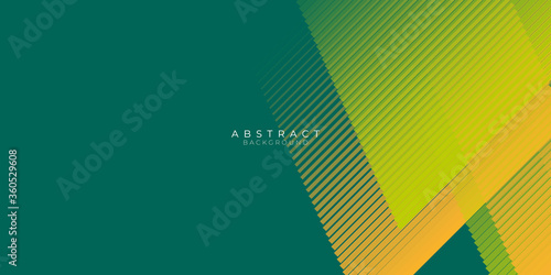 orange yellow gold and green background overlap dimension modern lines stripes bar design for text and message website design , vector. 
