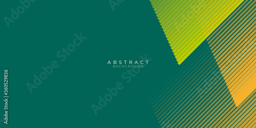 orange yellow gold and green background overlap dimension modern lines stripes bar design for text and message website design , vector. 