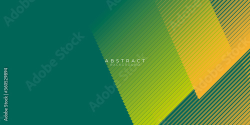 orange yellow gold and green background overlap dimension modern lines stripes bar design for text and message website design , vector. 