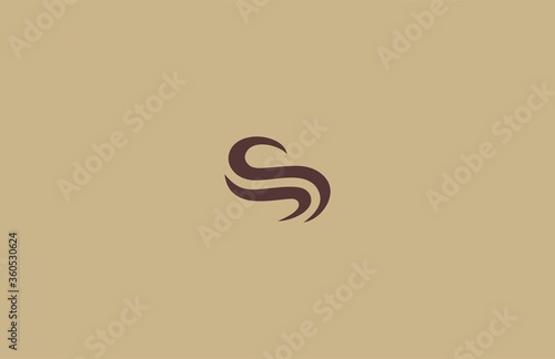 Unique Minimal Shape Elemen S Logo
