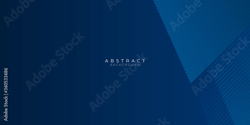 Abstract modern background gradient color. Blue dark and white gradient with stylish line and square decoration suit for presentation design.