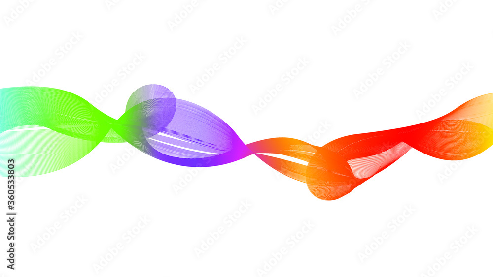 Abstract Flow Bright Color Liquid Wave On White Background Design Vector Illustration Style Abstract Flow Bright Color Liquid Wave On White Background Design Vector Illustration Style