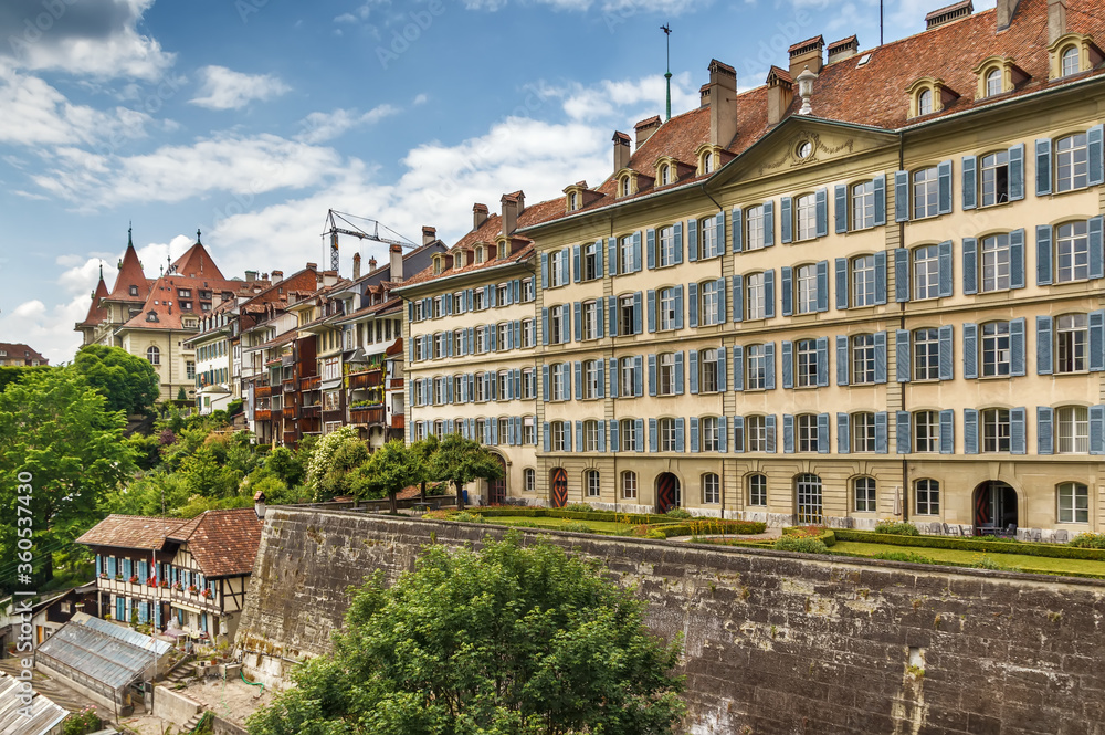 Historic homes in Bern, Switzerland Historic homes in Bern, Switzerland