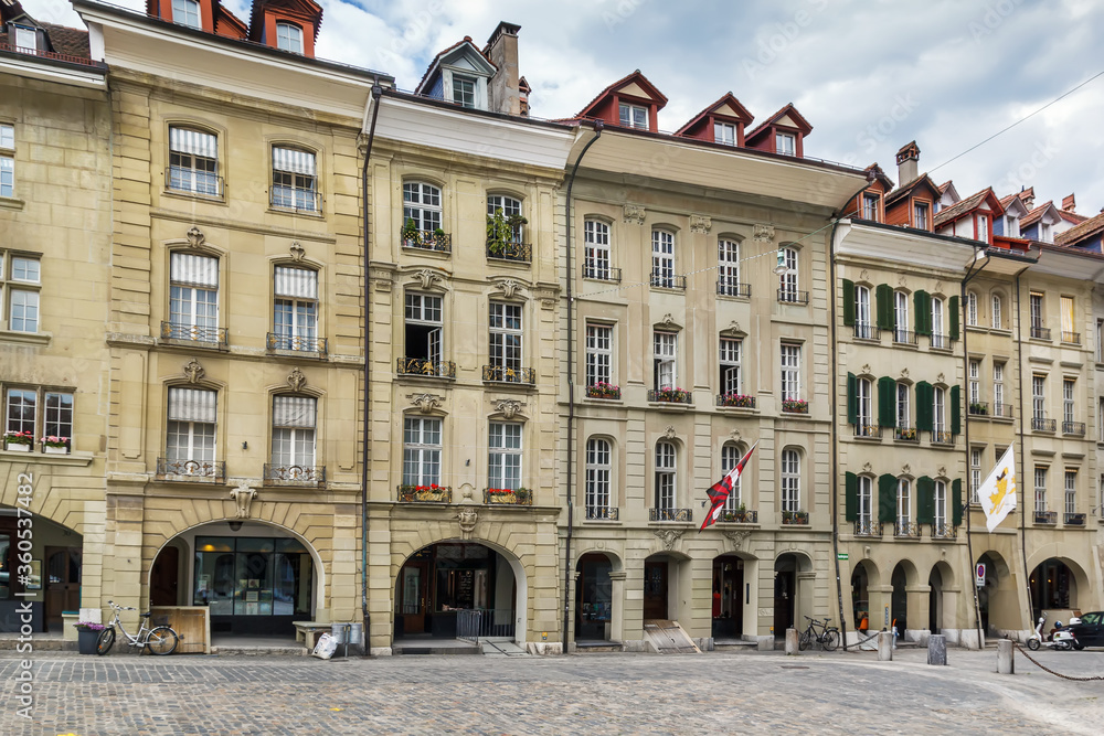 Fototapeta premium Street in Bern, Switzerland