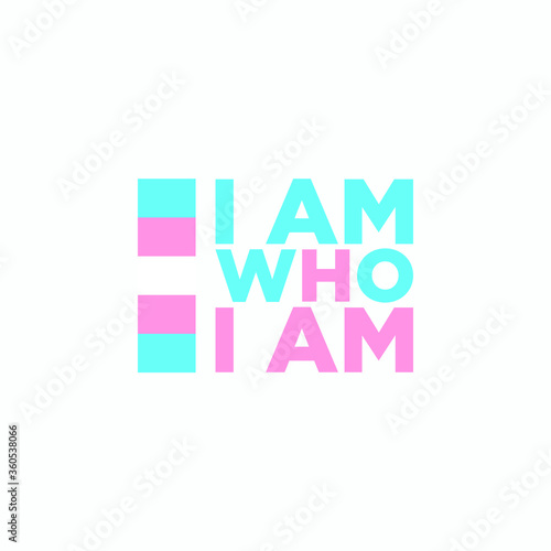 LGBTQ Plus transgender Flag White Blue Pink Lesbian Gay Bisexual and Transgender Pride Vector Template Design Element