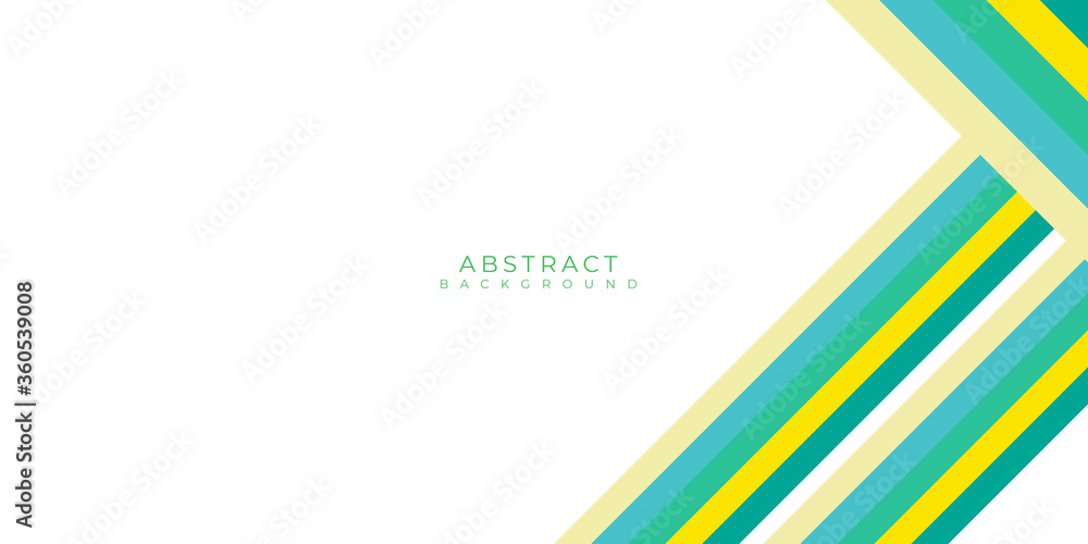Modern yellow and green design template for poster flyer brochure cover on white background. Graphic design layout with triangle graphic elements and space for photo background and presentation design Modern yellow and green design template for poster flyer brochure cover on white background. Graphic design layout with triangle graphic elements and space for photo background and presentation design