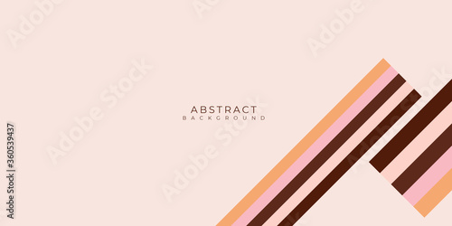 Brown orange pink stripe line Fiesta presentation Background