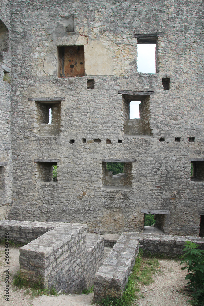 Reussenstein Castle ruins in Baden-Wuerttemberg, Germany