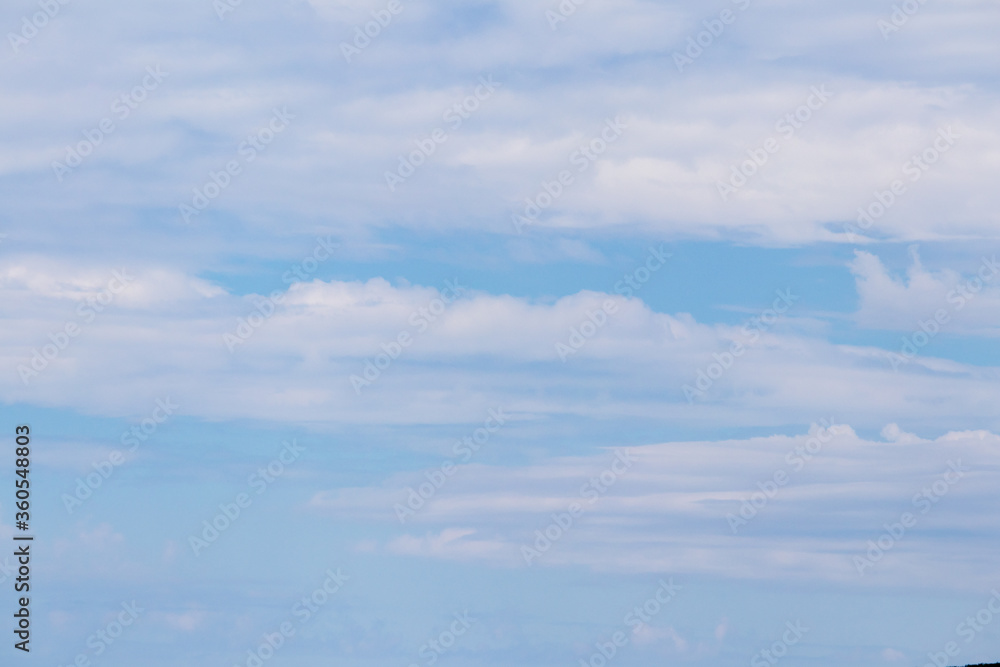 Soft clouds with deep blue sky Soft clouds with deep blue sky