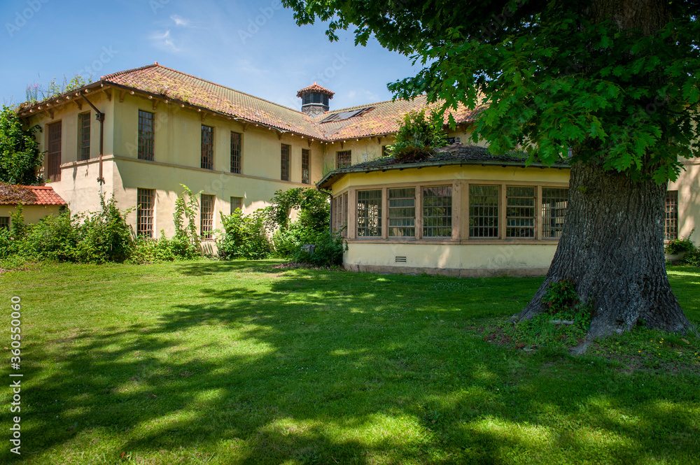 Historic Northern State Mental Hospital. At one time in the 1950s about 2,700 patients lived at Northern State. Renowned architects Saunders and Lawton designed the hospital’s buildings. 