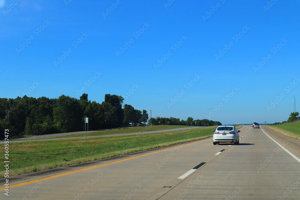Fototapeta premium driving on the highway