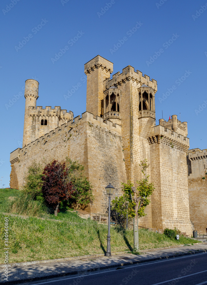 Palace Real in Olite.  Navarre, Spain.