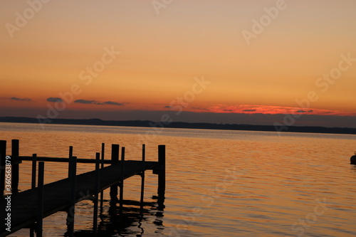 Sonnenaufgang am Chiemsee