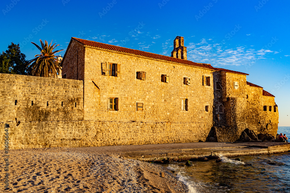 An old building on the shores of the adriatic sea. Budva, Montenegro
An old building on the shores of the adriatic sea. Budva, Montenegro