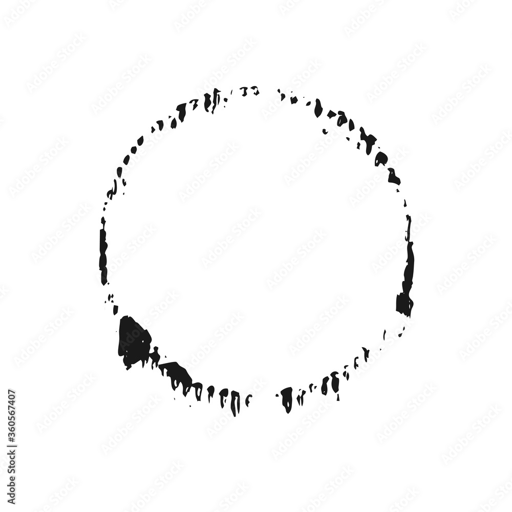 Creative design of ink circle Creative design of ink circle