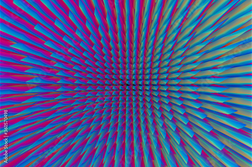 3D render. The embossed background texture, 3d illustration, volumetric drawing. Textures for the design. Three-dimensional texture. 3D Fractal shape.