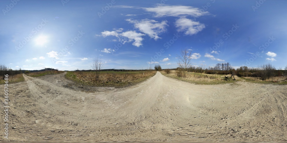 Rural Path HDRI Panorama