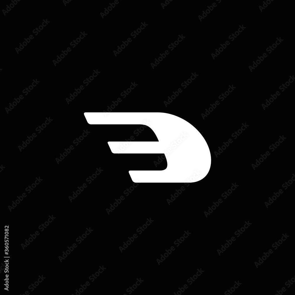 fd initial letter logo, wings symbol icon vector eps fd initial letter logo, wings symbol icon vector eps