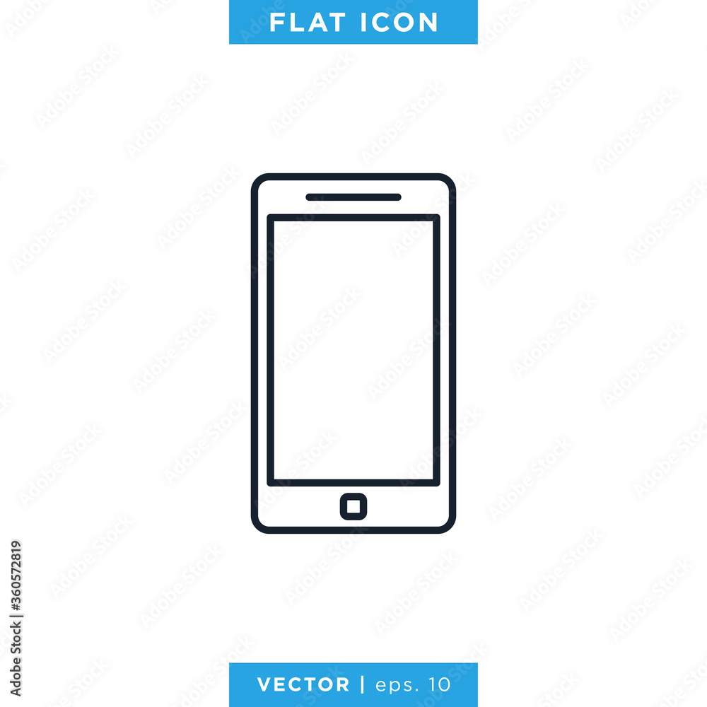Phone icon design template Phone icon design template