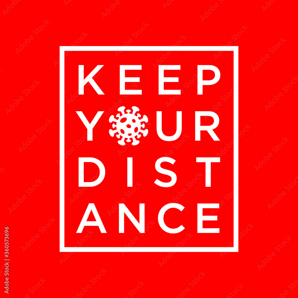 please keep your distance thank you sign yellow color please keep your distance thank you sign yellow color
