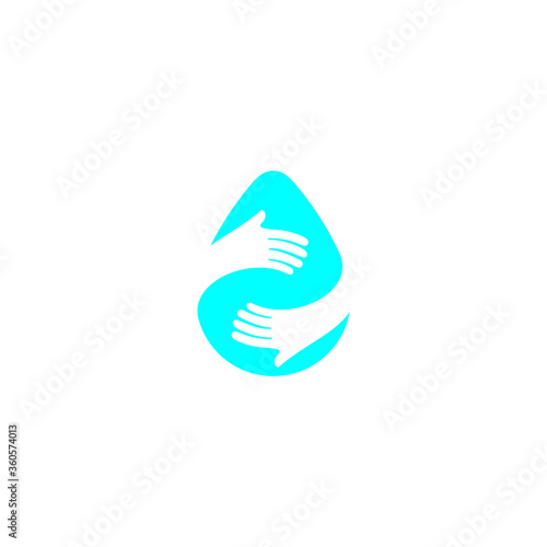 Free Download help huge drop water symbol icon - GFXLoad