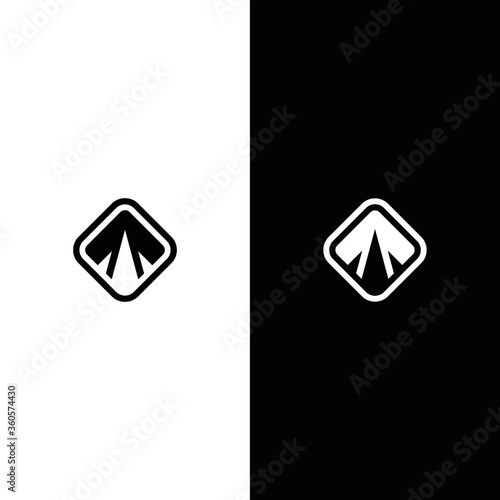 arrow mountain abstract symbol icon logo Free Download arrow mountain abstract symbol icon logo - GFXLoad