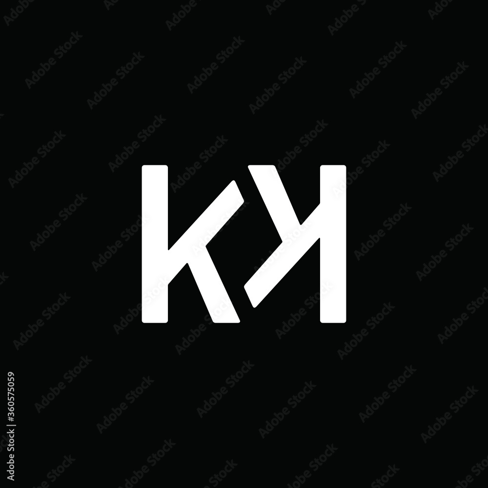 letter initial kk symbol logo letter initial kk symbol logo