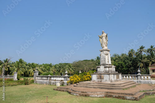 statue of Jesus Christ in the park