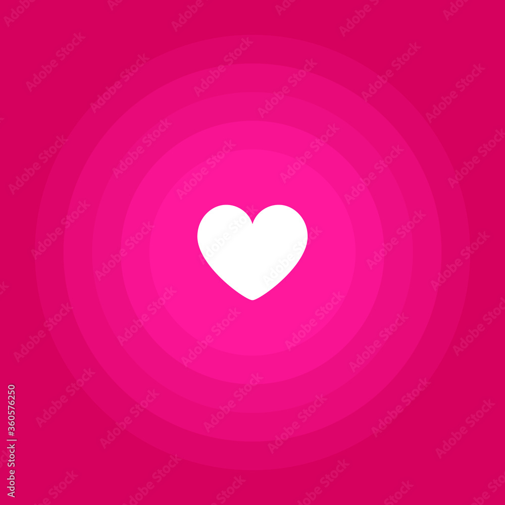 love icon, a heart symbol vector eps