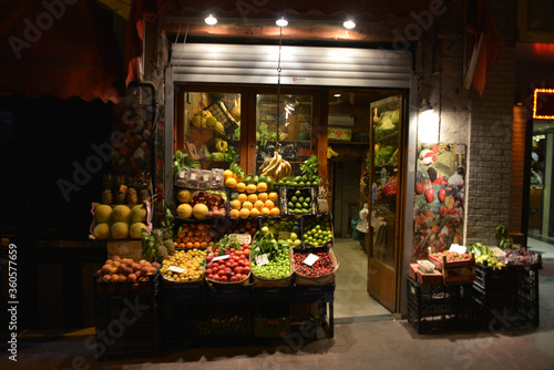 traditional Turkish greengrocer
