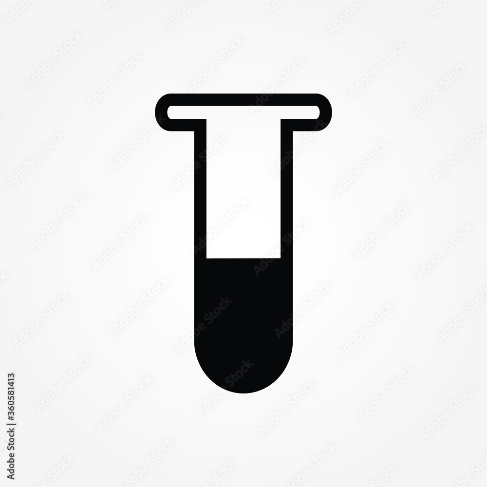 Test-tube icon design vector illustration Test-tube icon design vector illustration