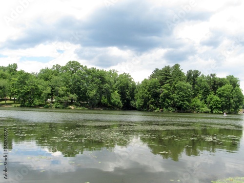 lake in the park