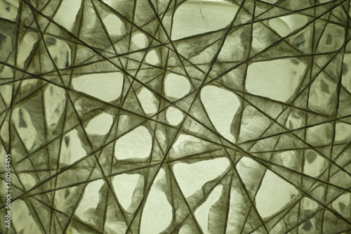 テクスチャー　和紙を使った工芸品　texture of Japanese paperwork