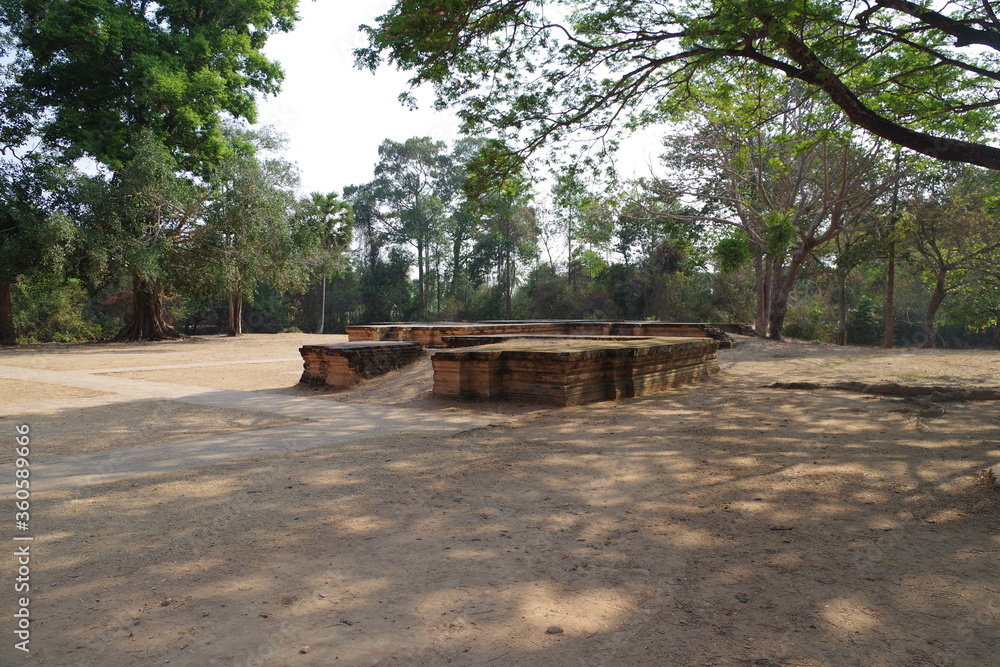 カンボジア　世界遺産アンコール遺跡群　プラサット・クラヴァン